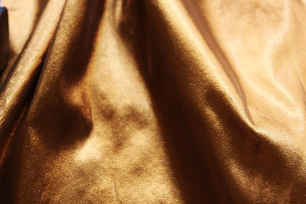 Tissue Lamé in Brandy1