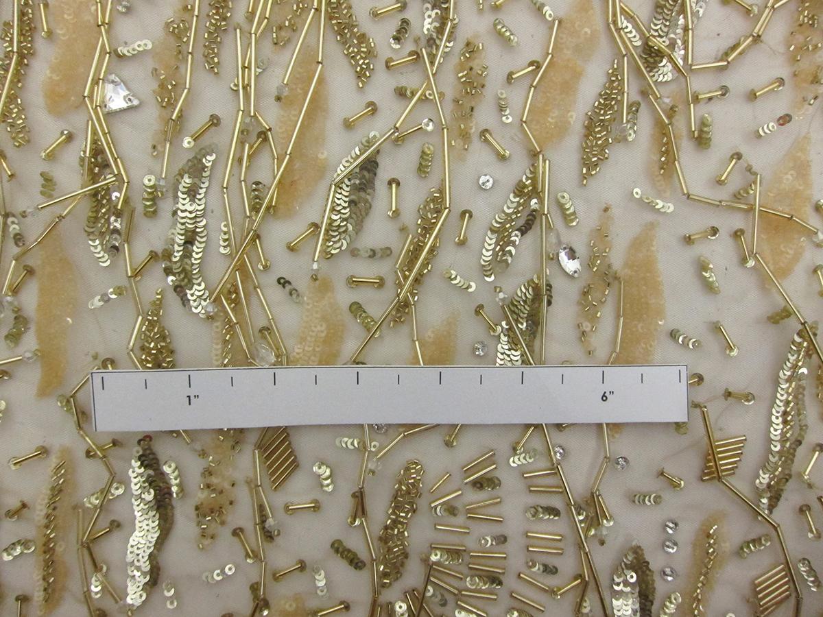 Novelty Hand Beaded Tulle1