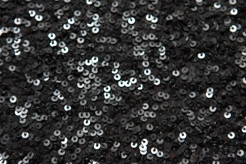 Sequins on Silk Chiffon2