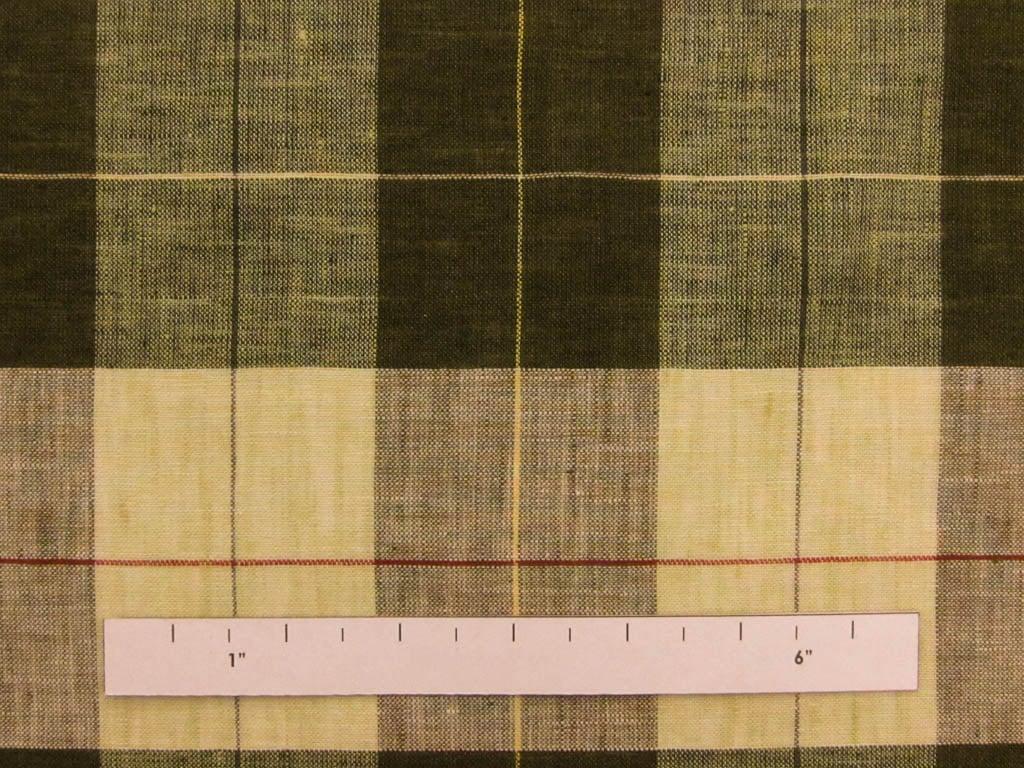 Linen Woven Plaid1