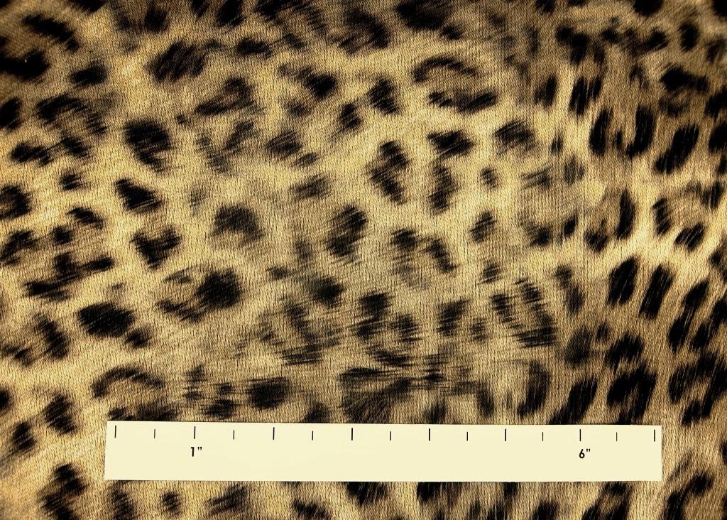 Animal Printed Satin1