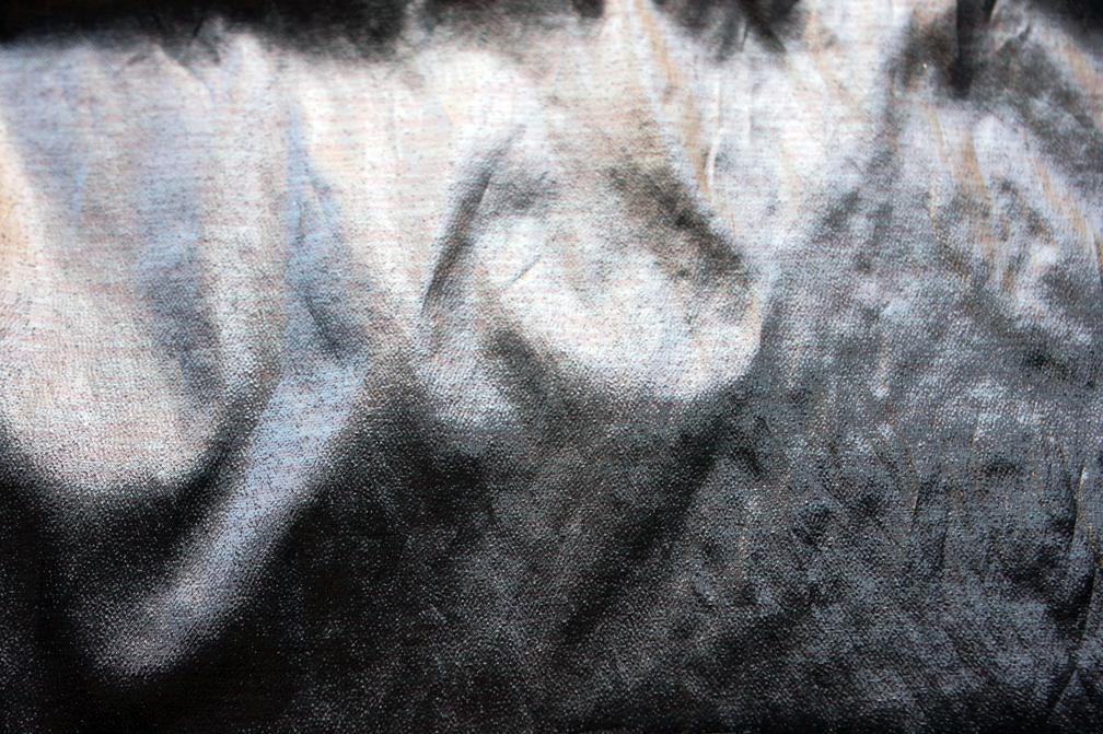 Tissue Lamé in Black