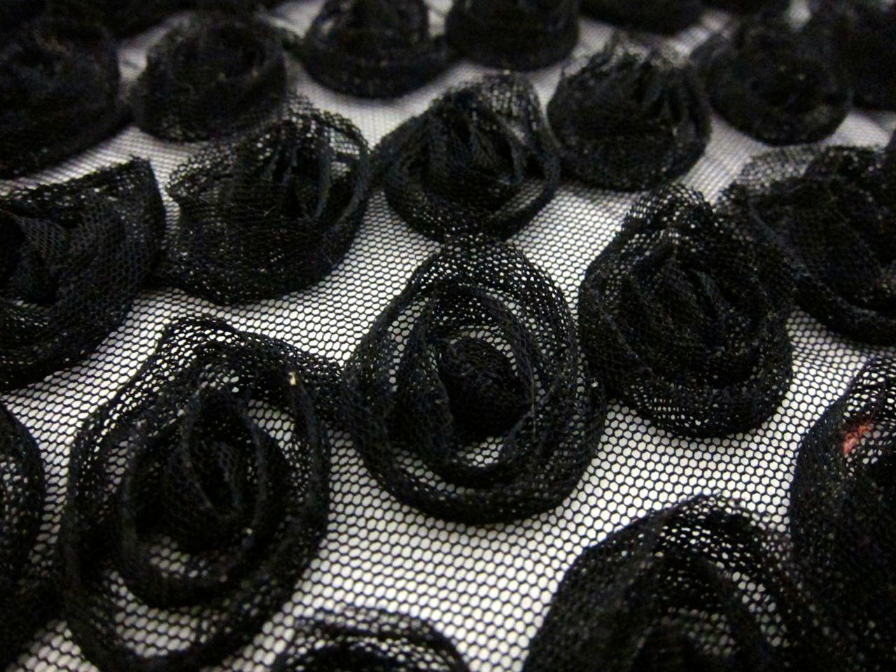 Tulle Rosettes on Tulle2