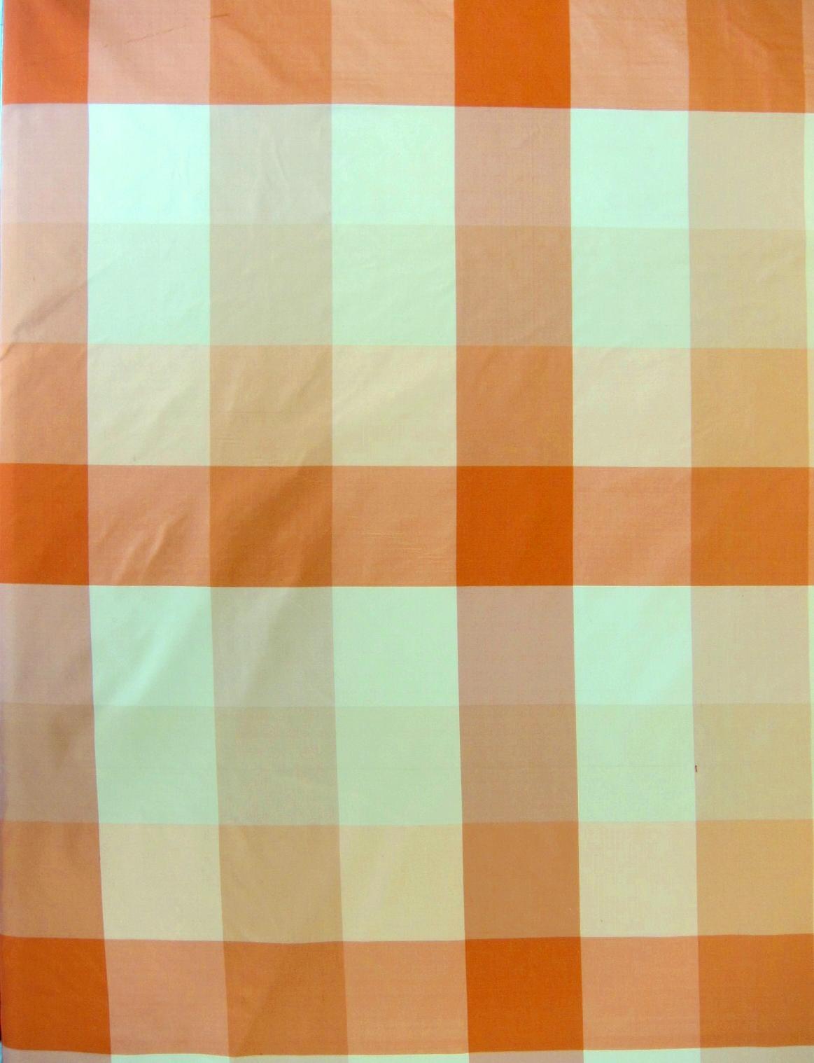 Pure Silk Taffeta Check0