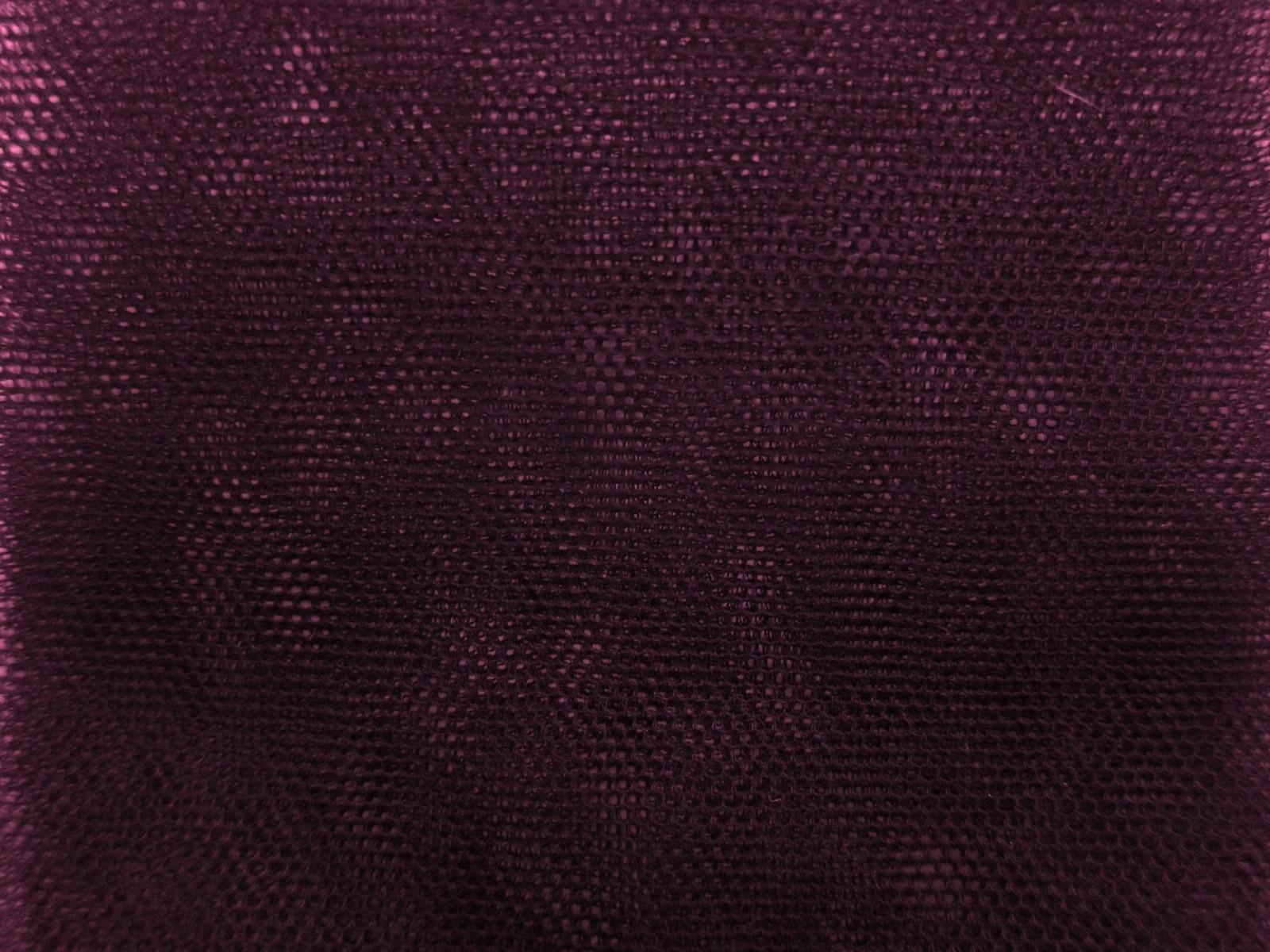 Italian Nylon Tulle in Prugna0