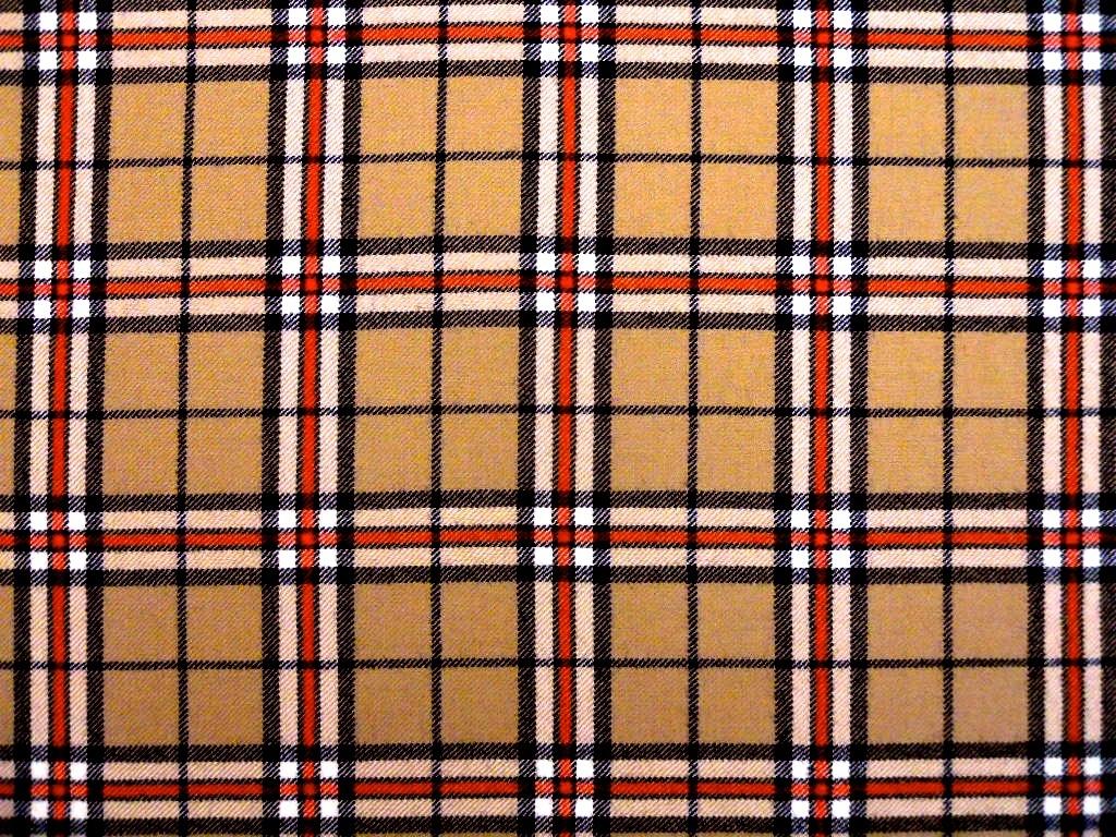 Virgin Wool Plaid0