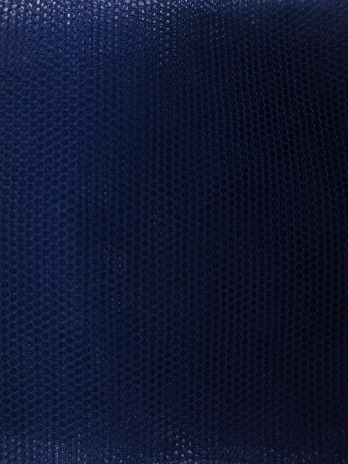 Italian Nylon Tulle in Blu Marine0