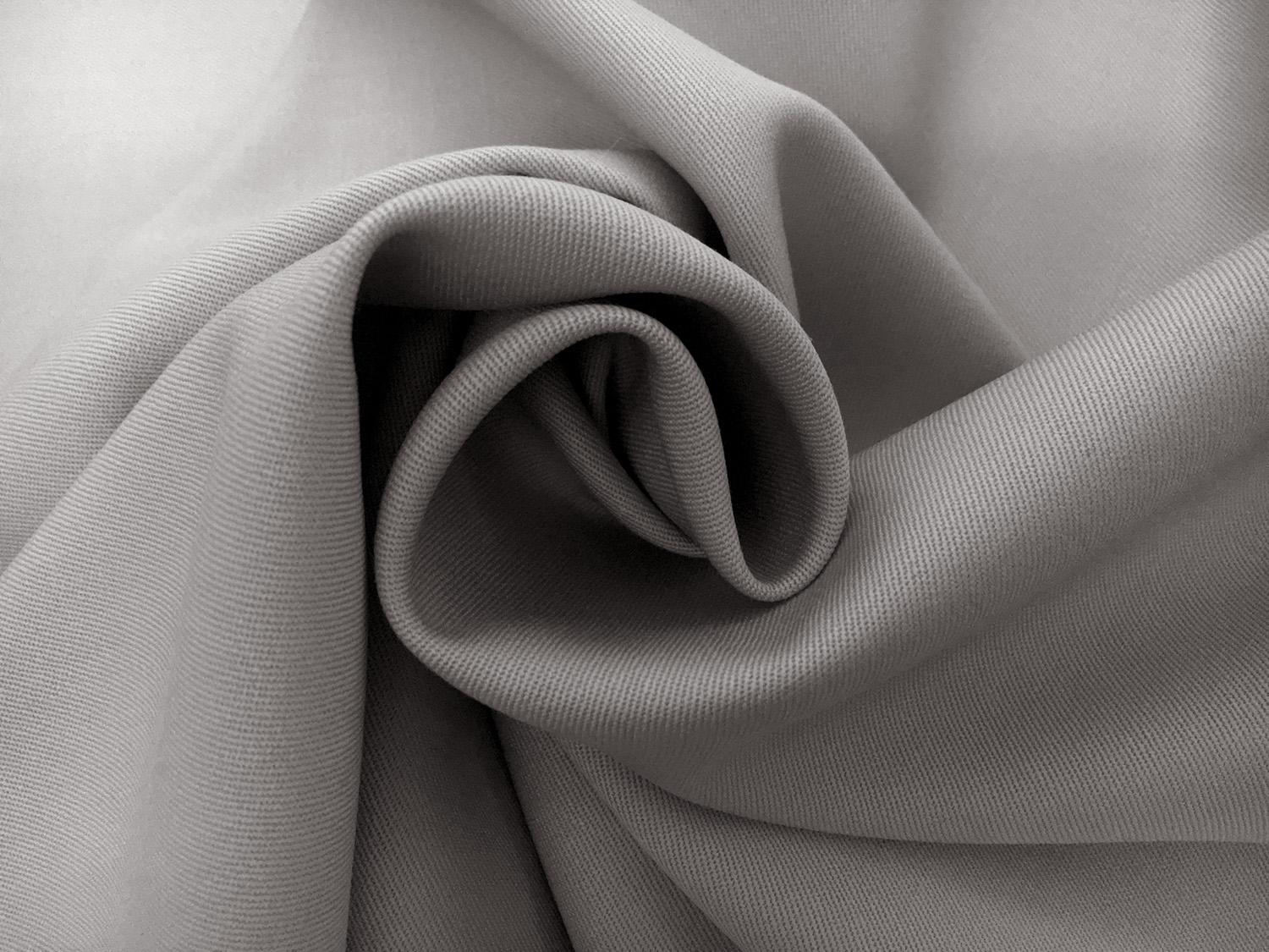 Wool Gabardine in Stone1