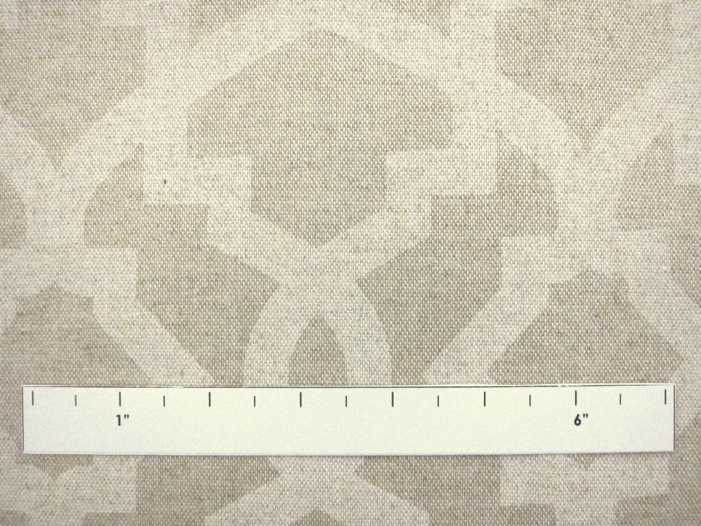 Grey Imperial Trellis Cotton Canvas Print1