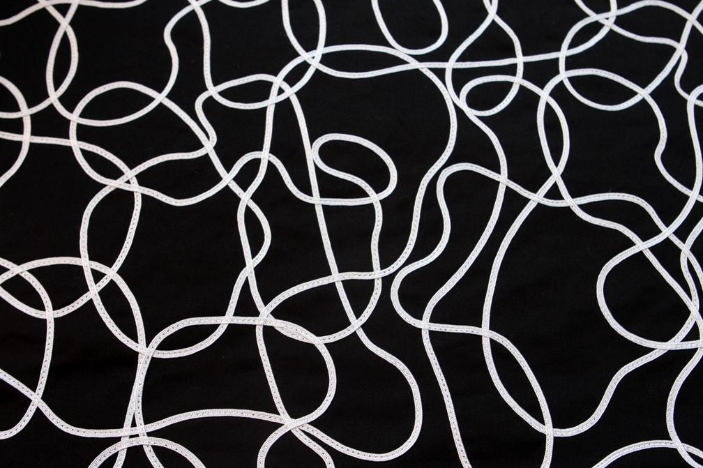 Ribbon Embroidered Cotton Lycra1