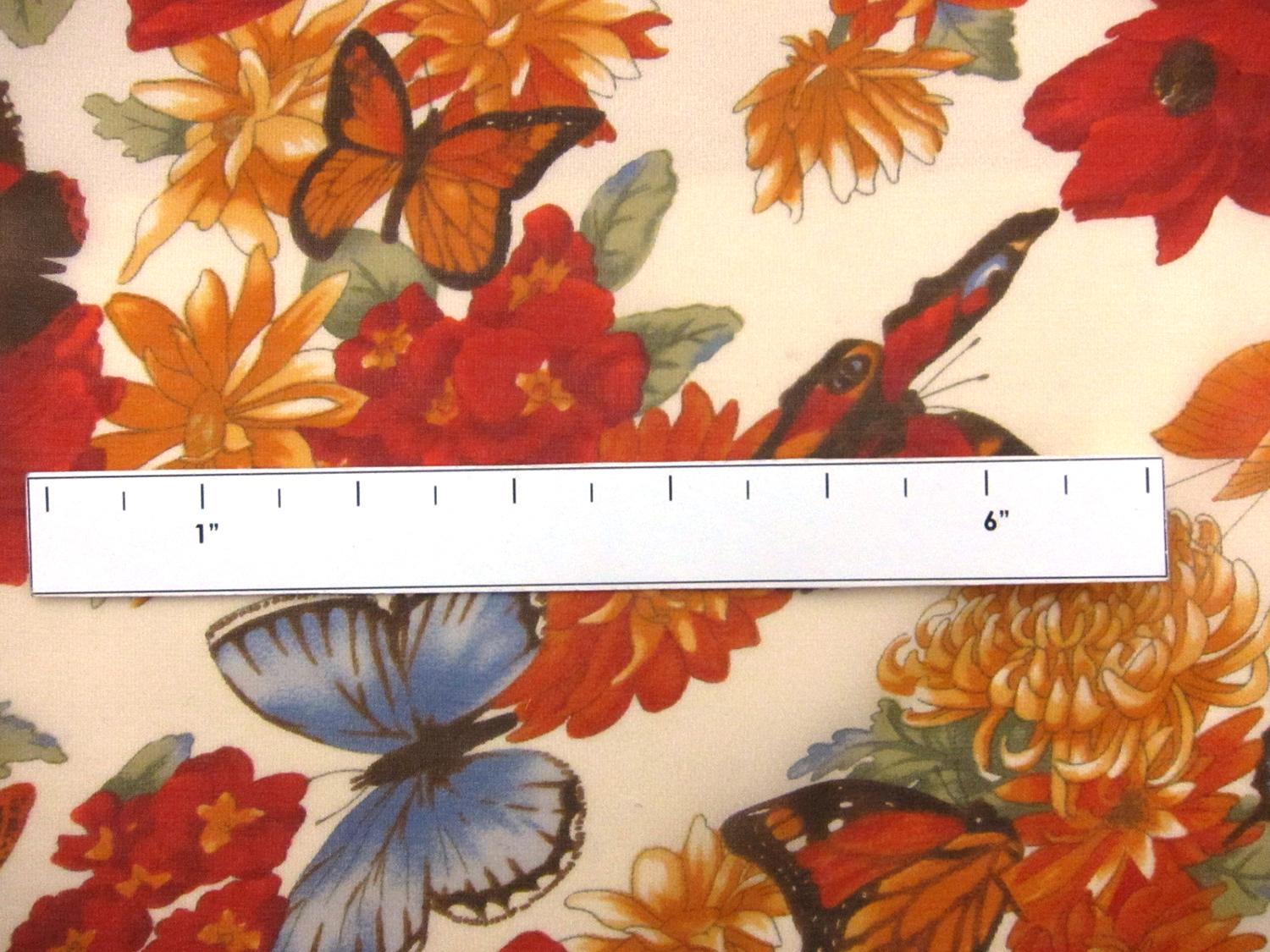 Printed Silk Chiffon 1