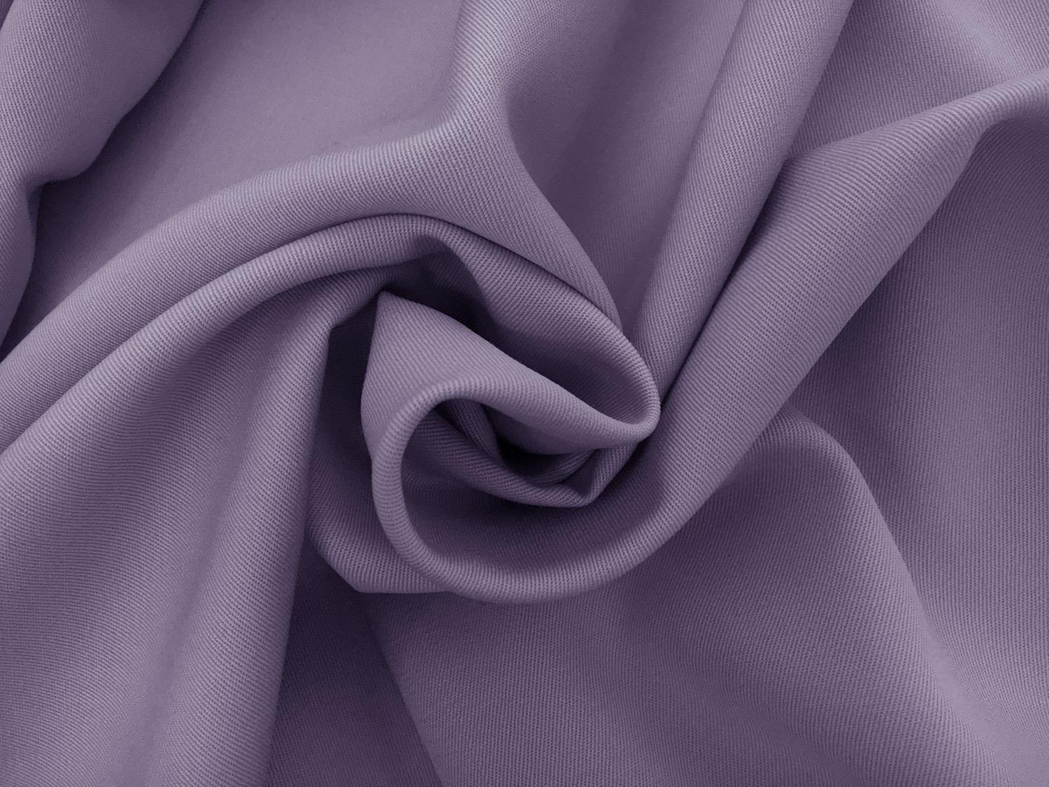 Wool Gabardine in Pansy1