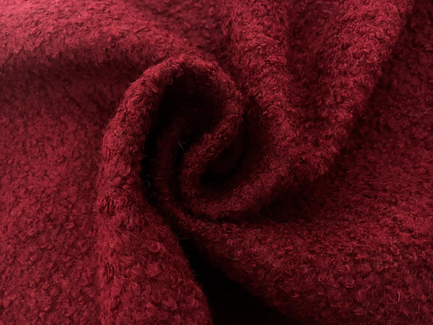 Boucle Knit in Carmine1