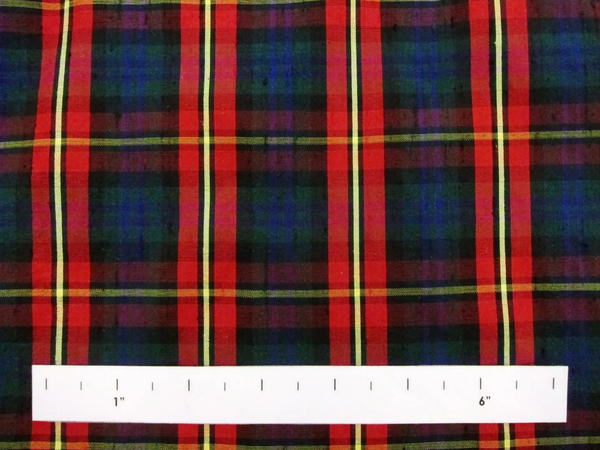 Silk Shantung Plaid1