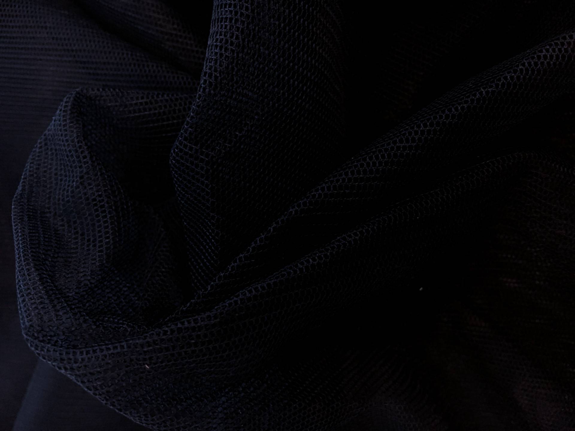 Nylon Bobbinet in Marine0