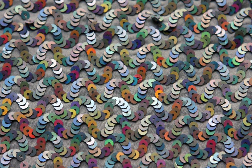 Hologram Sequins on Silk Habutai2