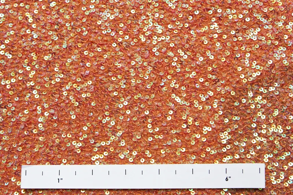 Sequins on Silk Chiffon1