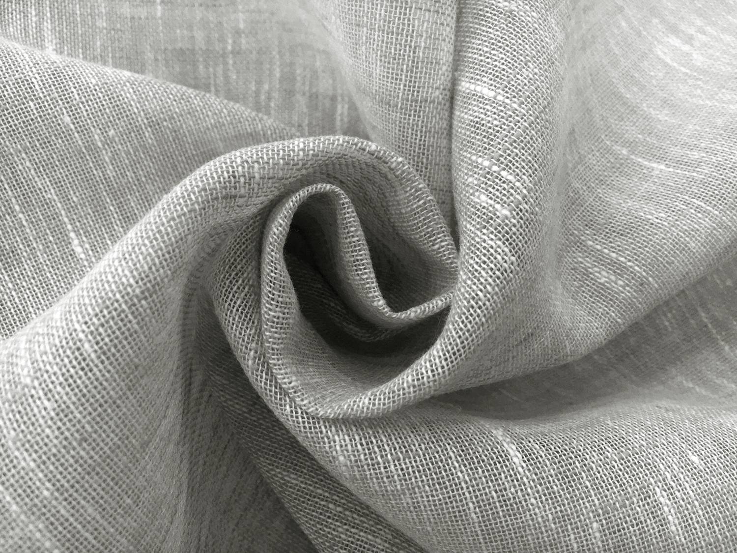 Extra Wide Poly Cotton Sheer Mesh in Grey1