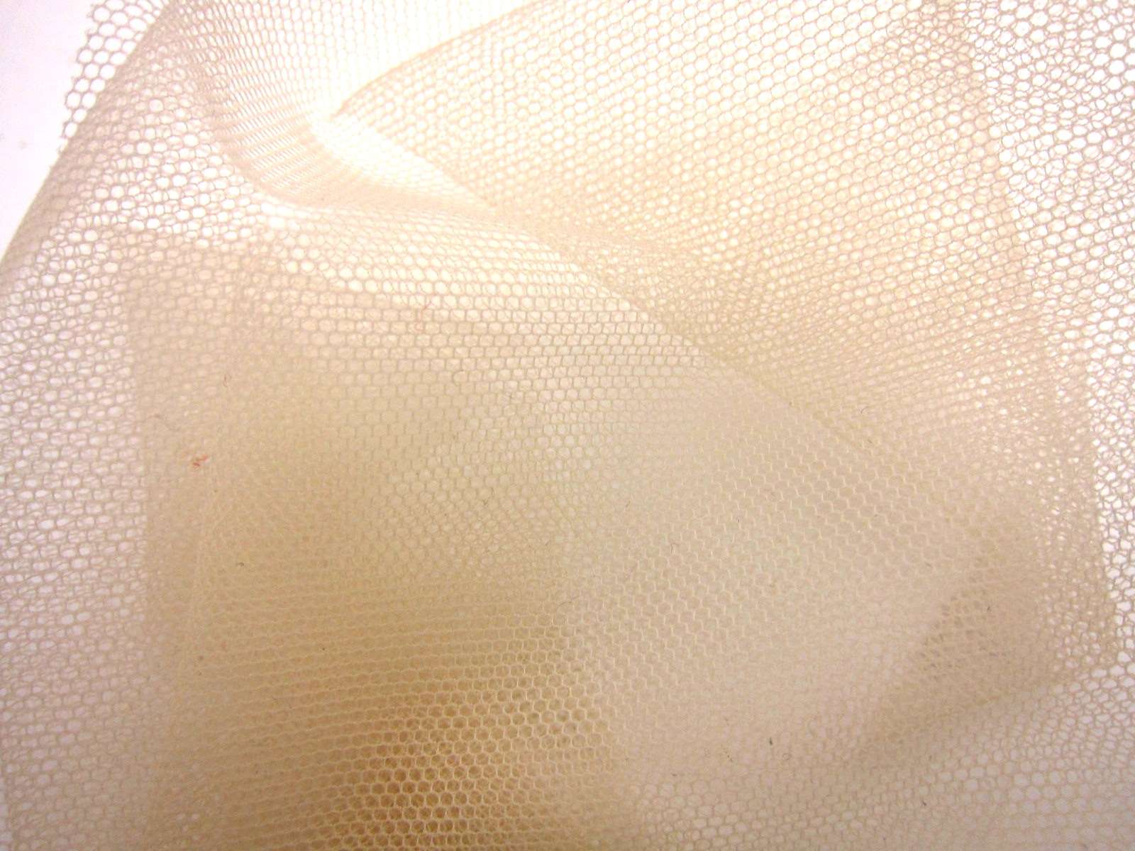 Italian Nylon Tulle in Stucco1