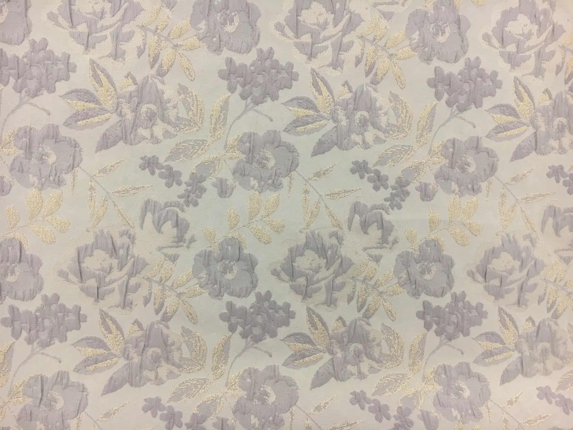 Metallic Brocade with Florals 0