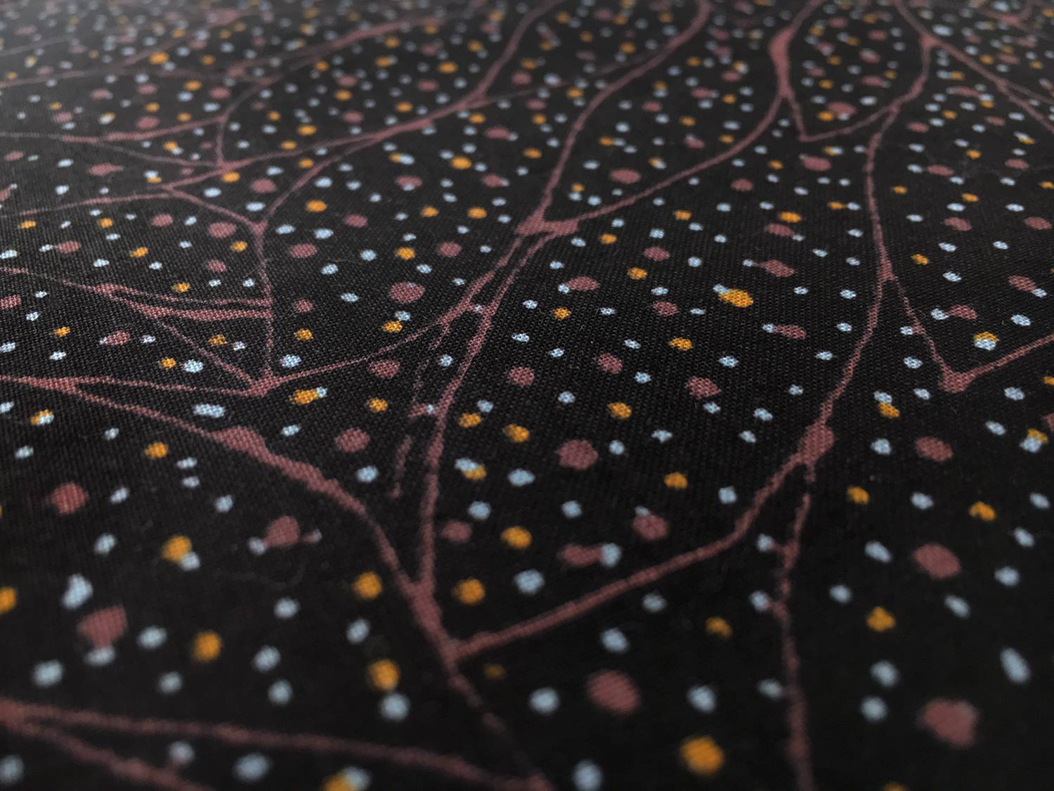 Australian Cotton Print With Aboriginal Motif2