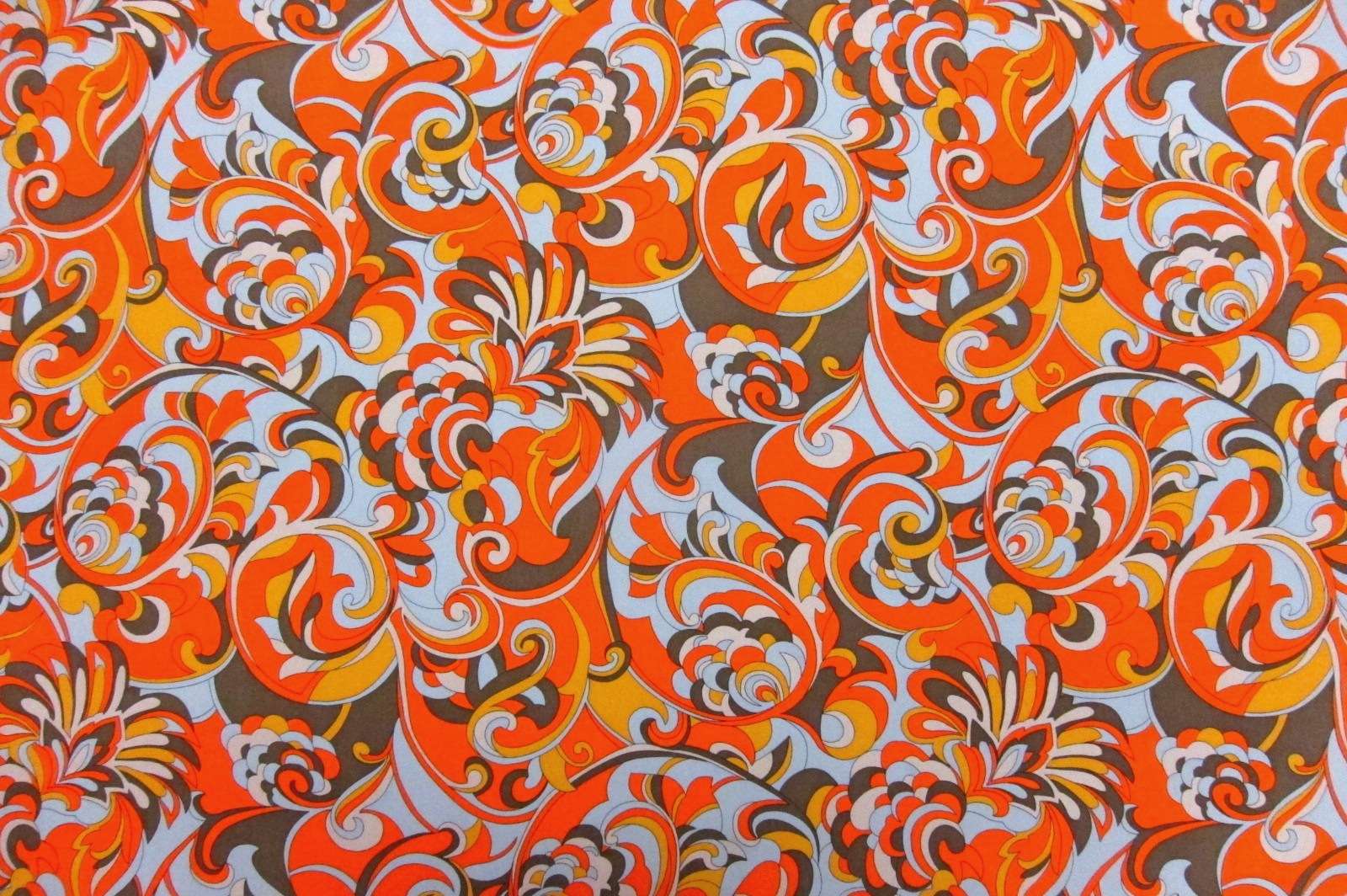 Printed Silk Charmeuse0