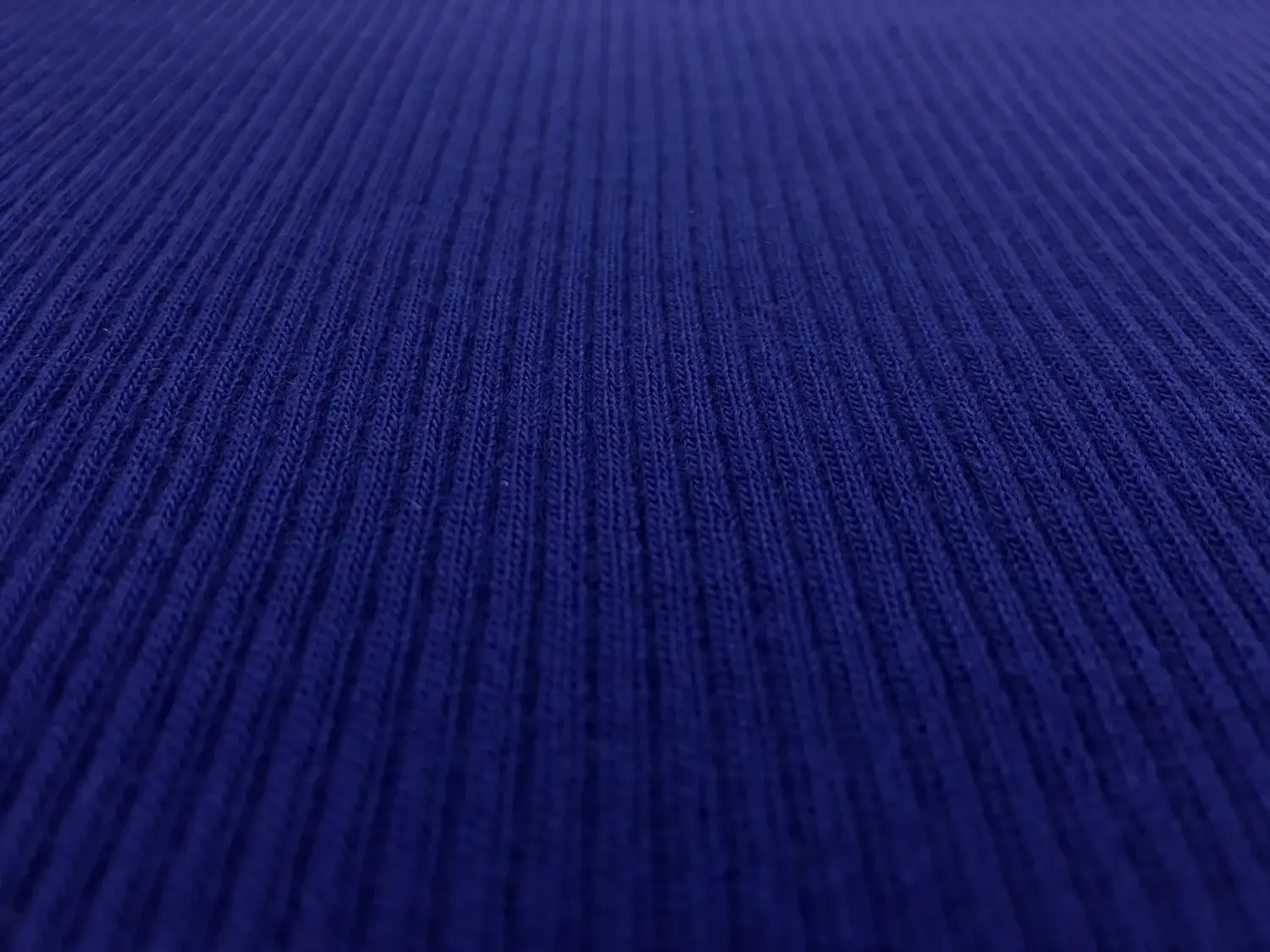 Virgin Wool Rib Knit in Ink0
