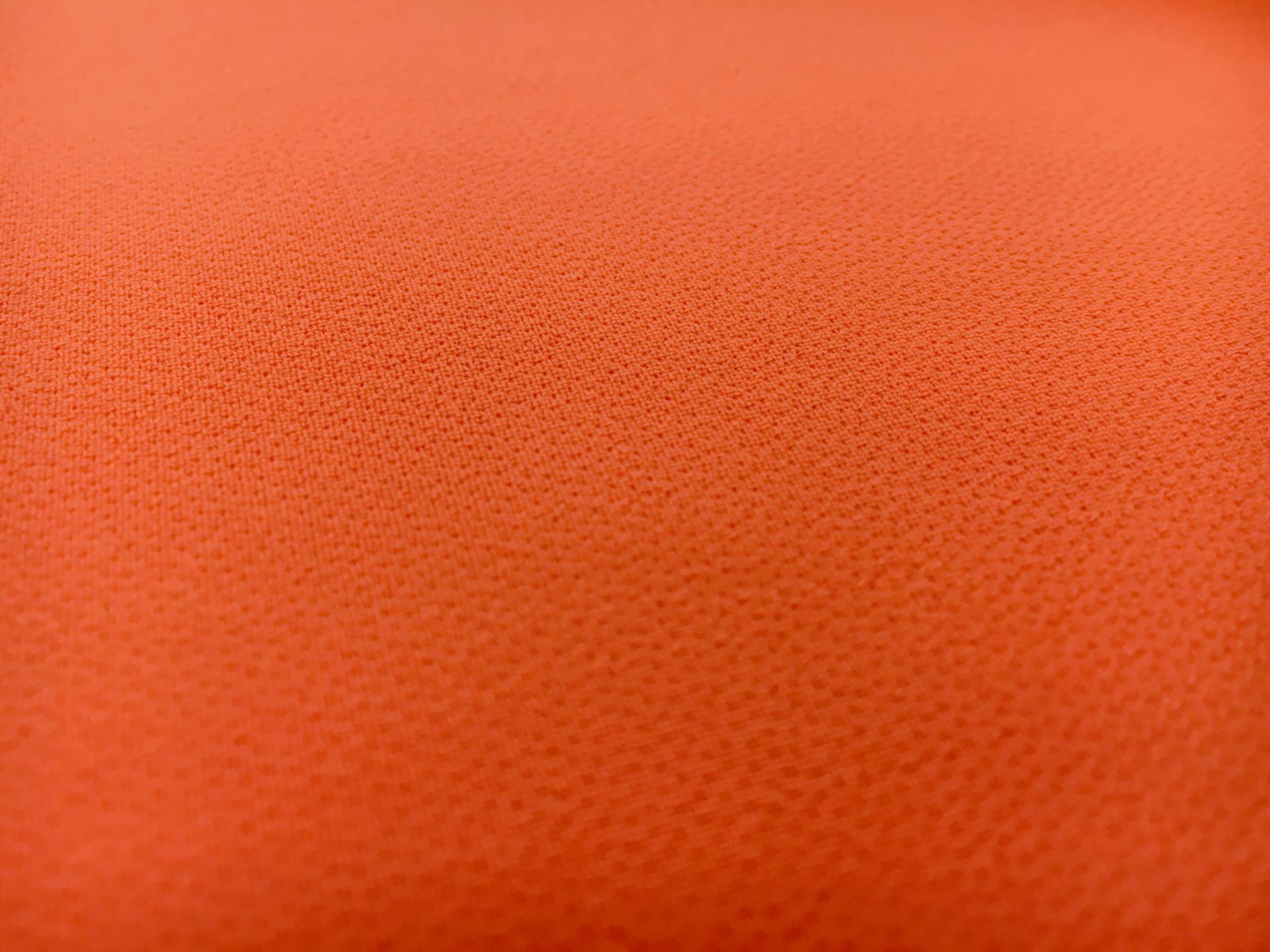 Polyester Stretch Crepe in Orange1