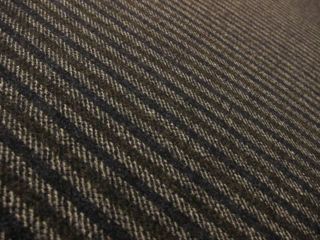 Virgin Wool Cashmere Lycra Flannel Stripe0