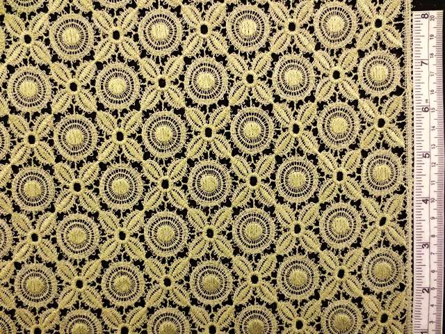 Metallic Guipure Lace0