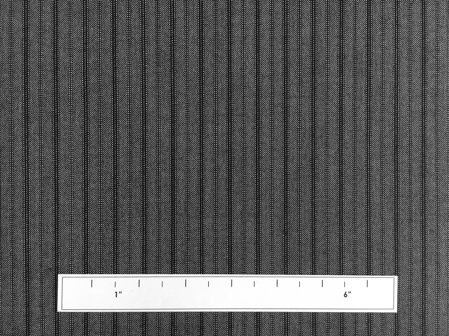 Italian Virgin Wool Tasmania Super 100s Morning Stripe in Grey2