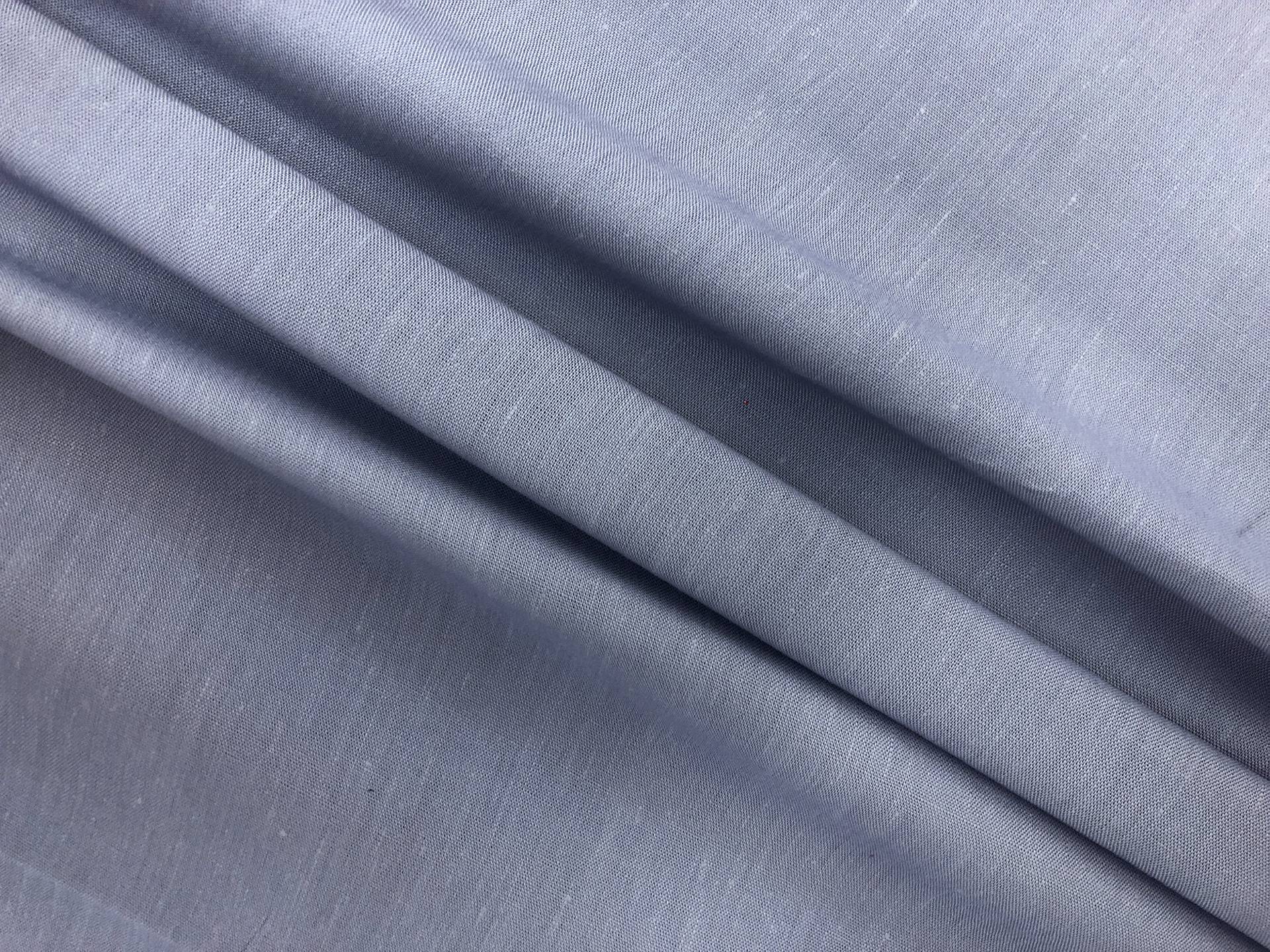 Stretch Linen Rayon Blend in Light Blue2