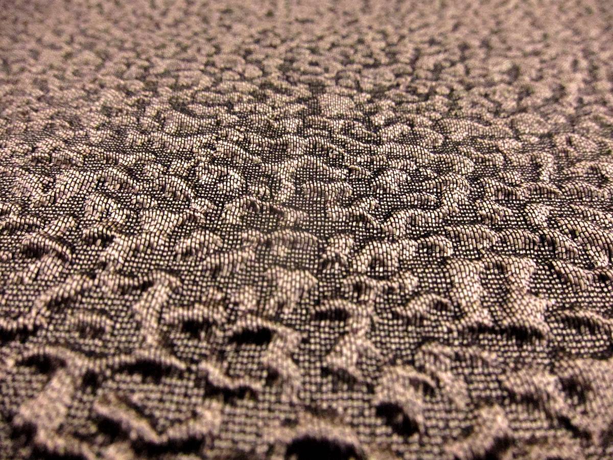Silk Blend Organza Cloqué0