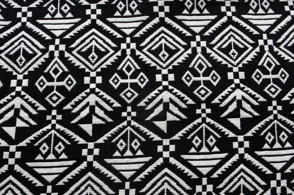 Cotton Double Face Native Brocade 1