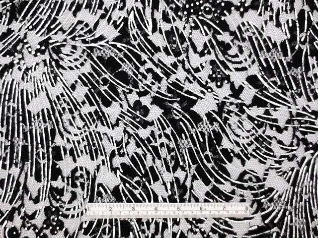 Metallic Chantilly Lace1