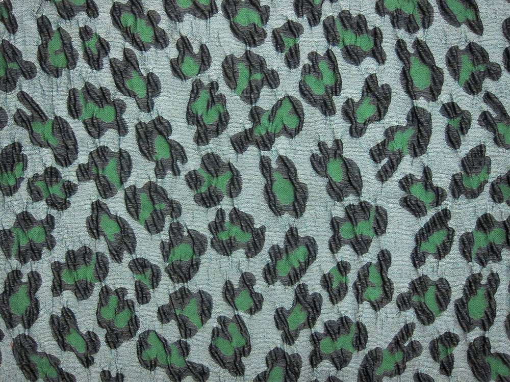 Animal Print Cloqué