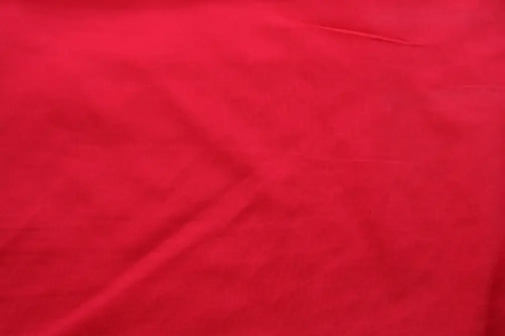 Silk Cotton Chiffon in Red0