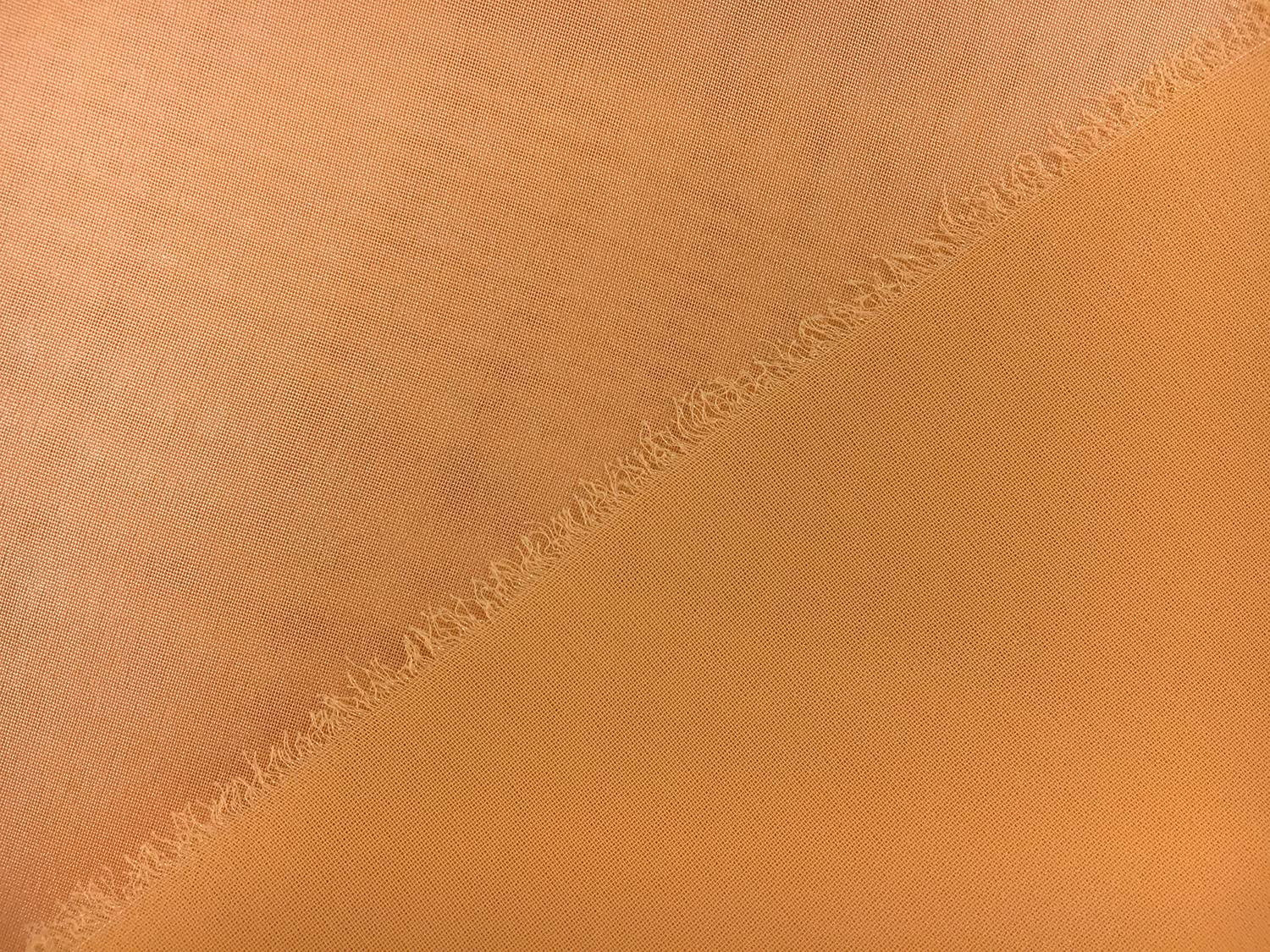 Microfiber Silver Metallic Chiffon in Apricot2