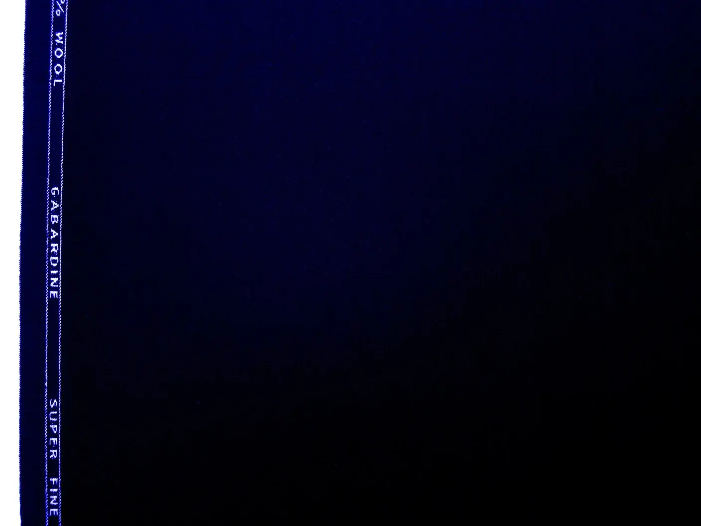 Wool Gabardine in Navy0