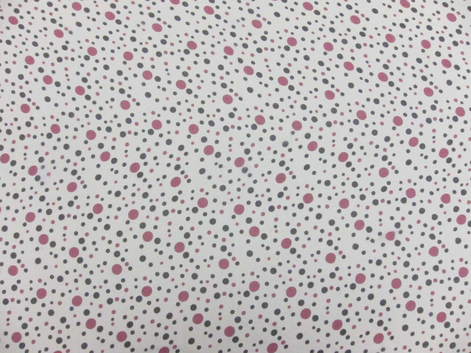 Silk Chiffon with Polka Dots Print
