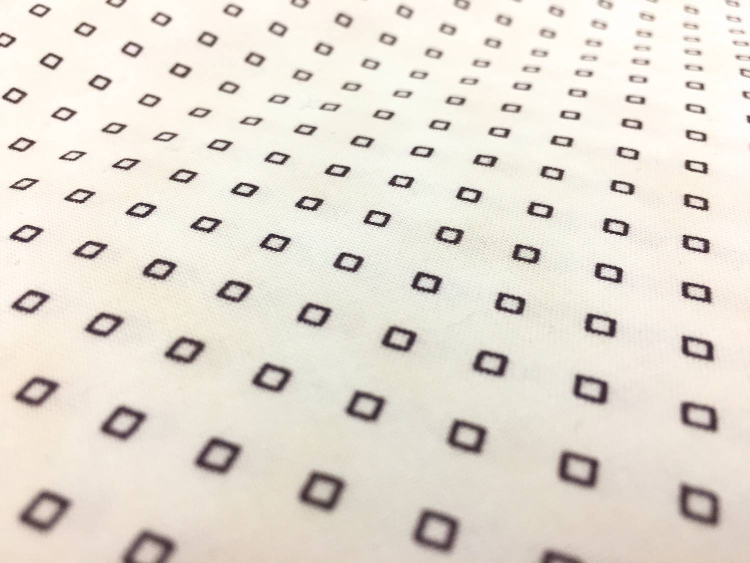 Cotton Print With XIX Century Diamond Pattern2