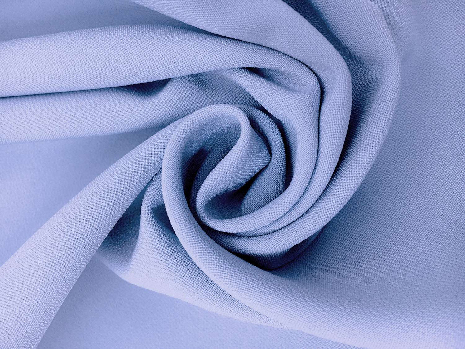 Polyester Stretch Crepe in Iris