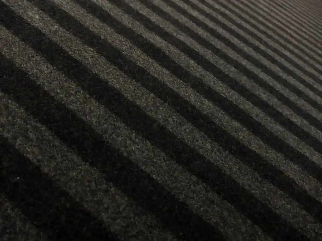 Virgin Wool Lycra Flannel Stripe