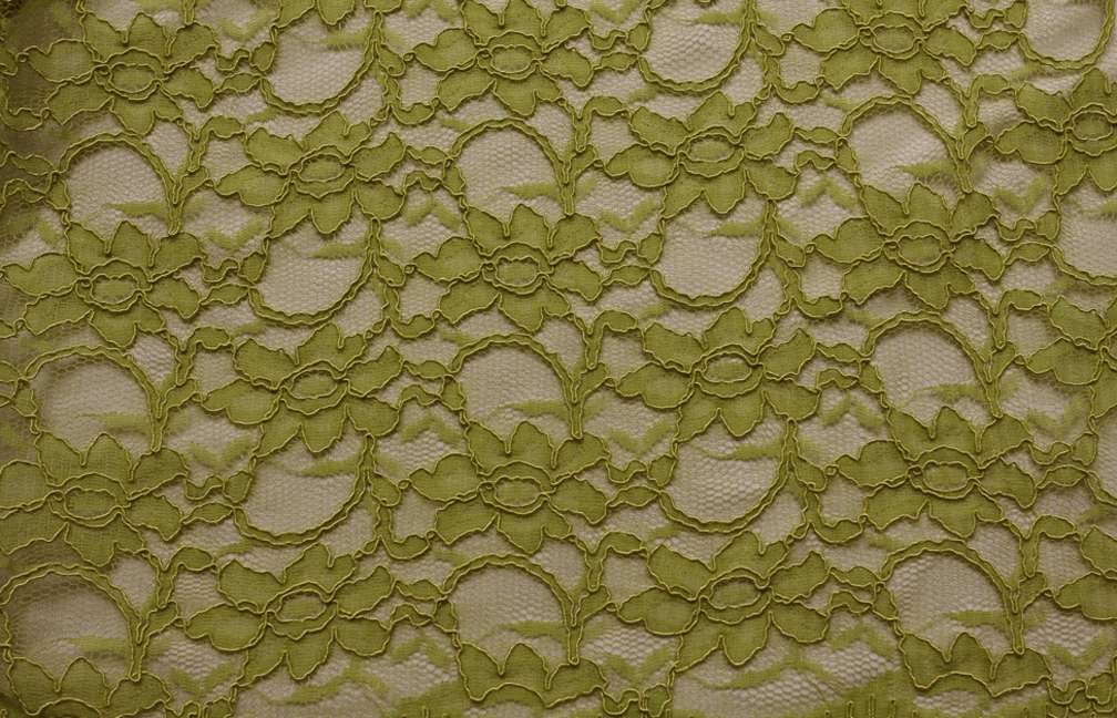 Cotton Nylon Alençon Lace0