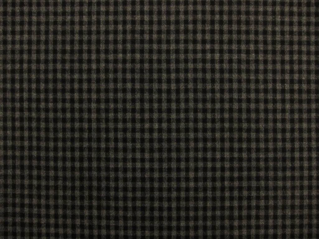 Virgin Wool Lycra Flannel Check1