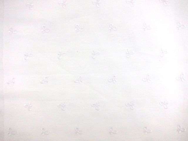 Embroidered Cotton Faille0