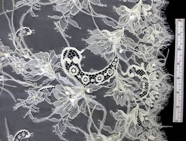 Beaded Chantilly Lace0