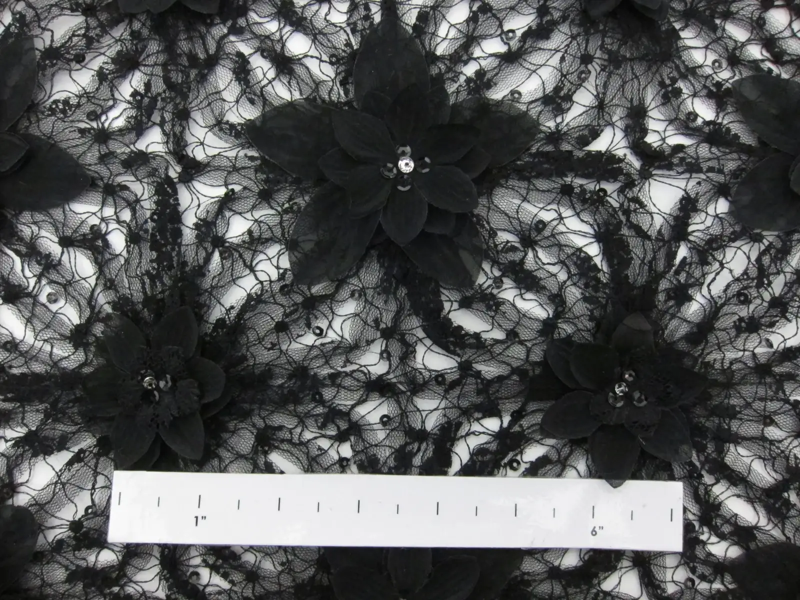 Flower Appliques on Illuision1