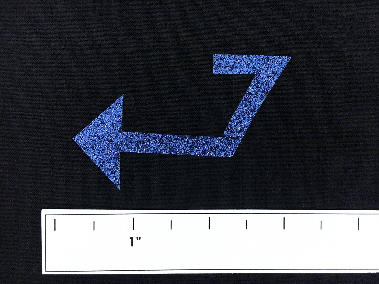 Heat Transfer Polyester Glitter Adhesive in Navy4