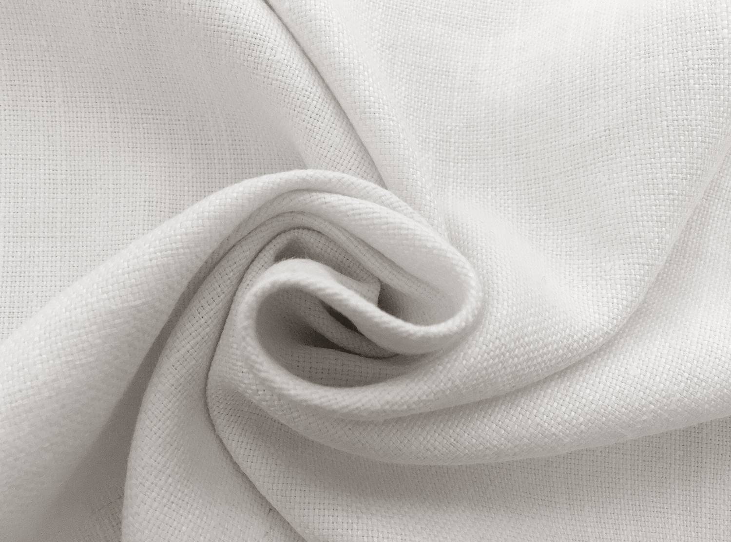 Tumbled Linen Cotton Upholstery in Ivory1